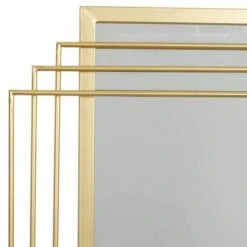 CosmoLiving By Cosmopolitan Gold Glam Metal Wall Mirror -Michaels Decor Sale D362143S 3