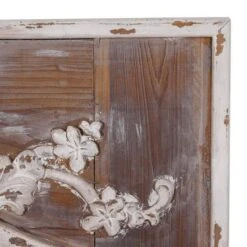 43" Brown Wood Rustic Console Mirror -Michaels Decor Sale D362188S 4