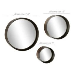 Black Metal Wall Mirror Set -Michaels Decor Sale D362190S 6