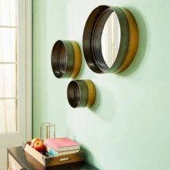 Black Metal Wall Mirror Set -Michaels Decor Sale D362190S 8