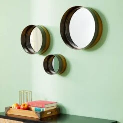 Black Metal Wall Mirror Set -Michaels Decor Sale D362190S 9