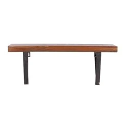 Brown Wood Industrial Wall Shelf Set -Michaels Decor Sale D364346S 5