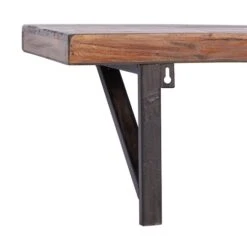 Brown Wood Industrial Wall Shelf Set -Michaels Decor Sale D364346S 6