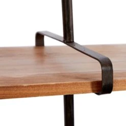 37" Brown Wood Industrial Wall Shelf 14 37" Brown Wood Industrial Wall Shelf -Michaels Decor Sale D364352S 4