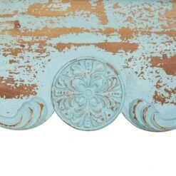 32" Blue Wood Rustic Wall Shelf -Michaels Decor Sale D364357S 3