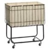 Black Contemporary Metal Storage Cart -Michaels Decor Sale D364395S 1