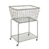 Gray Industrial Metal Storage Cart -Michaels Decor Sale D364405S 1