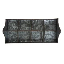 DII® 18" Galvanized Metal Farmhouse Caddy Tray 14 DII® 18" Galvanized Metal Farmhouse Caddy Tray -Michaels Decor Sale D364555S 5