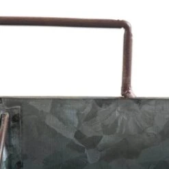 DII® 18" Galvanized Metal Farmhouse Caddy Tray 15 DII® 18" Galvanized Metal Farmhouse Caddy Tray -Michaels Decor Sale D364555S 6