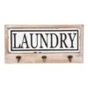 DII® Vintage Enamelware Tile Laundry Hook Sign -Michaels Decor Sale D364574S 1