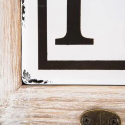 DII® Vintage Enamelware Tile Laundry Hook Sign -Michaels Decor Sale D364574S 3