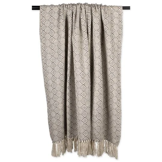 DII® Gray Diamond Stitch Throw 8 DII® Gray Diamond Stitch Throw - Image 6