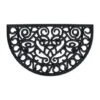 DII® J&M Iron Heart Half Round Rubber Doormat -Michaels Decor Sale D364599S 1