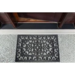 DII® J&M Wrought Iron Rubber Doormat -Michaels Decor Sale D364610S 6