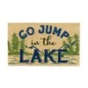 DII® Jump In The Lake Doormat 1 DII® Jump In The Lake Doormat -Michaels Decor Sale D364670S 1