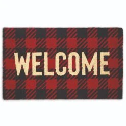 DII® Buffalo Check Welcome Doormat