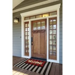 DII® Buffalo Check Welcome Doormat 12 DII® Buffalo Check Welcome Doormat -Michaels Decor Sale D364673S 5