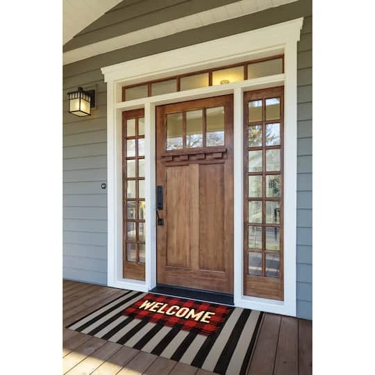 DII® Buffalo Check Welcome Doormat 7 DII® Buffalo Check Welcome Doormat - Image 5