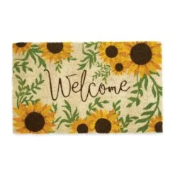 DII® Sunflower Welcome Doormat -Michaels Decor Sale D364675S 1 1