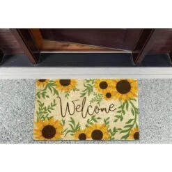 DII® Sunflower Welcome Doormat -Michaels Decor Sale D364675S 6