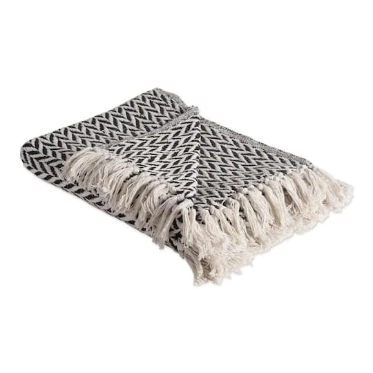 DII® Black Zig-Zag Throw 3 DII® Black Zig-Zag Throw