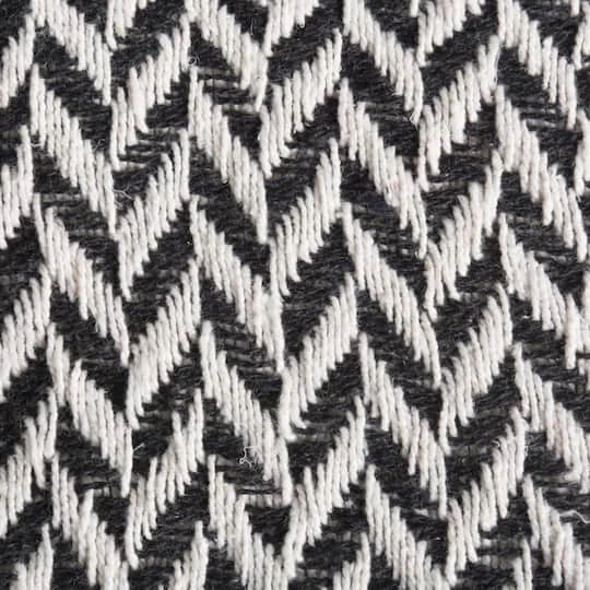 DII® Black Zig-Zag Throw 8 DII® Black Zig-Zag Throw - Image 6