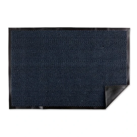 DII® Blue & Black Walk Off Utility Doormat, 30" X 48" 5 DII® Blue & Black Walk Off Utility Doormat, 30" X 48" - Image 3