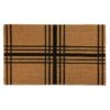 DII® Black Farmhouse Plaid Doormat -Michaels Decor Sale D364690S 1