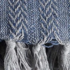 DII® French Blue Tonal Textured Throw 10 DII® French Blue Tonal Textured Throw -Michaels Decor Sale D364722S 7