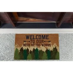 DII® Welcome Woods Doormat -Michaels Decor Sale D364742S 3