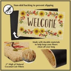 DII® Home Engraved Doormat -Michaels Decor Sale D364752S 3