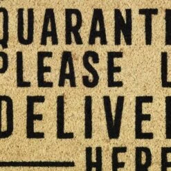 DII® Quarantining Deliveries Here Doormat -Michaels Decor Sale D364762S 6