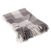 DII® Gray & White Buffalo Check Throw -Michaels Decor Sale D364780S 1