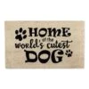 DII® World's Cutest Dog Doormat 1 DII® World's Cutest Dog Doormat -Michaels Decor Sale D364819S 1