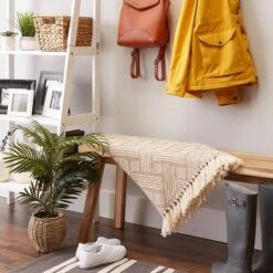 DII® Stone Basket Weave Woven Throw -Michaels Decor Sale D364845S 5