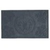 DII® Dark Gray Fleur De Lis Floormat -Michaels Decor Sale D364865S 1