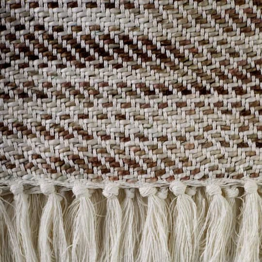 DII® Natural Tone Diagonal Stripe Acrylic Throw 5 DII® Natural Tone Diagonal Stripe Acrylic Throw - Image 3