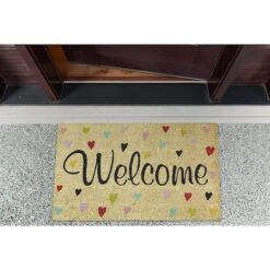 DII® Welcome Hearts Doormat -Michaels Decor Sale D364877S 2