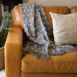 DII® Gray Woven Loop Throw -Michaels Decor Sale D364895S 6