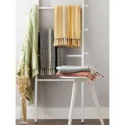 DII® Vintage Red Braided Stripe Throw -Michaels Decor Sale D364916S 10