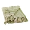 DII® Antique Green Braided Stripe Throw -Michaels Decor Sale D364924S 1