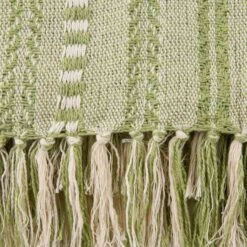 DII® Antique Green Braided Stripe Throw -Michaels Decor Sale D364924S 11