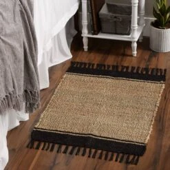DII® Black With Natural Jute Stripes Hand-Loomed Rug, 2ft. X 3ft. -Michaels Decor Sale D364954S 7