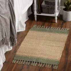 DII® Artichoke With Natural Jute Stripes Hand-Loomed Rug, 2ft. X 3ft. -Michaels Decor Sale D364965S 8