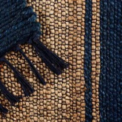 DII® French Blue With Natural Jute Stripes Hand-Loomed Rug, 2ft. X 3ft. -Michaels Decor Sale D364966S 5