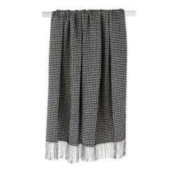 DII® Black & White Waffle Knit Throw -Michaels Decor Sale D364967S 2