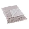 DII® Dusty Lilac & White Waffle Knit Throw -Michaels Decor Sale D364972S 1