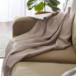 DII® Dusty Lilac & White Waffle Knit Throw 16 DII® Dusty Lilac & White Waffle Knit Throw -Michaels Decor Sale D364972S 7