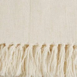 DII® Soft Cream Chenille Throw -Michaels Decor Sale D365031S 3