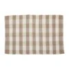 DII® Buffalo Check Rag Rug, 26" X 40" Stone And Cream -Michaels Decor Sale D365059S 1
